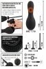 Masturbator z 3 dilatorami Rebel